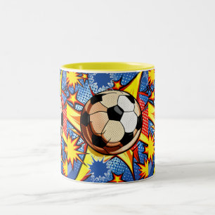 Tasse 2 Couleurs L'explosion du football