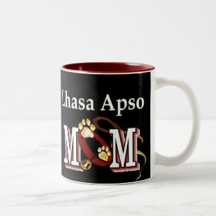 Tasse 2 Couleurs Lhasa Apso Maman Cadeaux