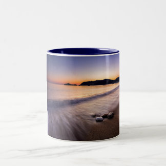 TASSE 2 COULEURS L'HEURE MAGIQUE SUR LA CÔTE