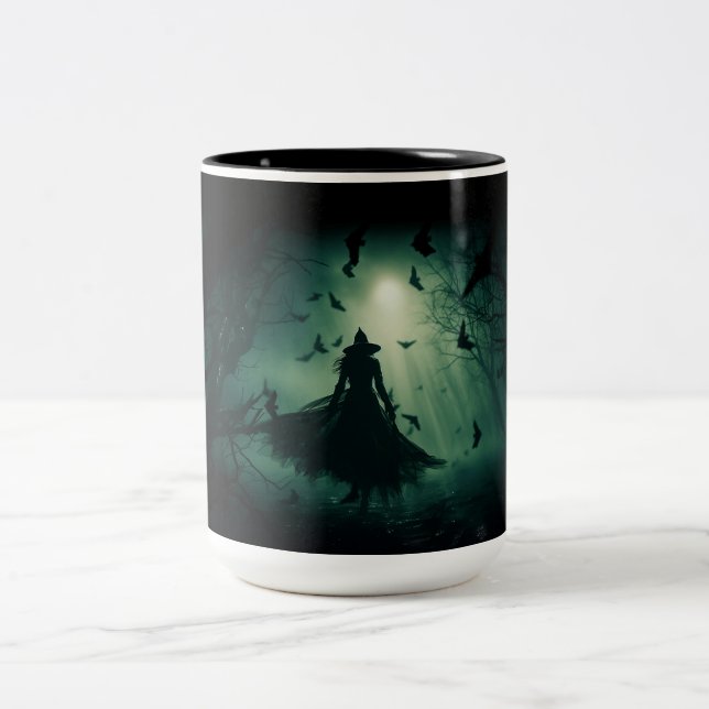 Tasse 2 Couleurs L'Heure Sorcière dans la Clairière Ensorcelée (Centre)