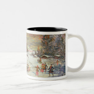 Tasse 2 Couleurs L'hiver russe, 1900-10