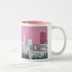 Tasse 2 Couleurs L'horizon de San Francisco