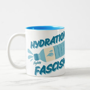 Tasse 2 Couleurs L'hydratation combat la boue fasciste