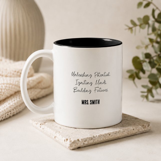 Tasse 2 Couleurs Libérer le potentiel, enflammer les esprits  (Créateur téléchargé)