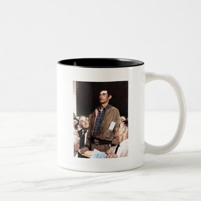 Tasse 2 Couleurs Liberté D'Expression (Droit)