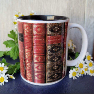 Tasse 2 Couleurs Libraire de Old Book
