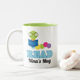 Tasse 2 Couleurs Librarian Librarian Cute Reading Cadeau