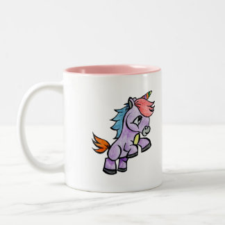 Tasse 2 Couleurs Licorne