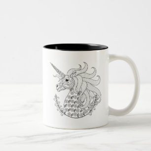 Tasse 2 Couleurs Licorne inspirée