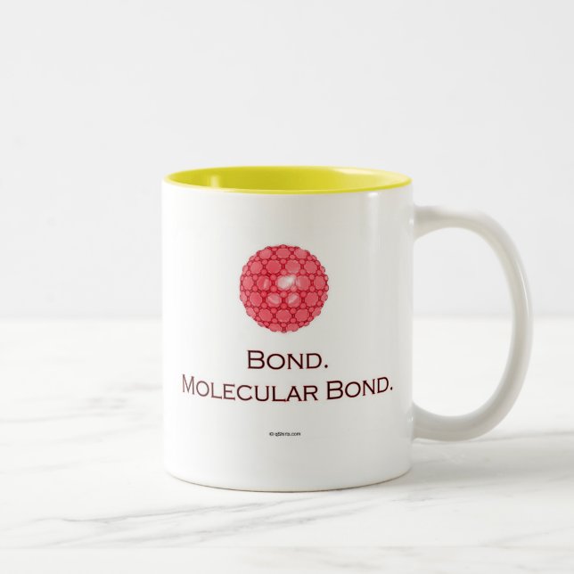 Tasse 2 Couleurs Lien. Lien moléculaire (Droit)