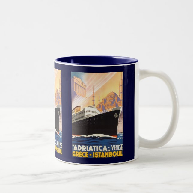 Tasse 2 Couleurs Ligne Adriatica (Droit)