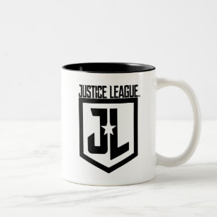 Tasse 2 Couleurs Ligue de Justice   Bouclier JL