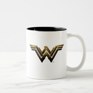 Tasse 2 Couleurs Ligue de Justice   Symbole métallurgique Wonder Wo