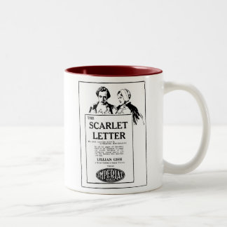 Tasse 2 Couleurs Lillian Gish la LETTRE d'ÉCARLATE 1927