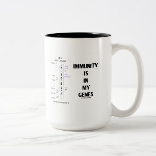 Tasse 2 Couleurs L'immunité est dans mes gènes (chromosome