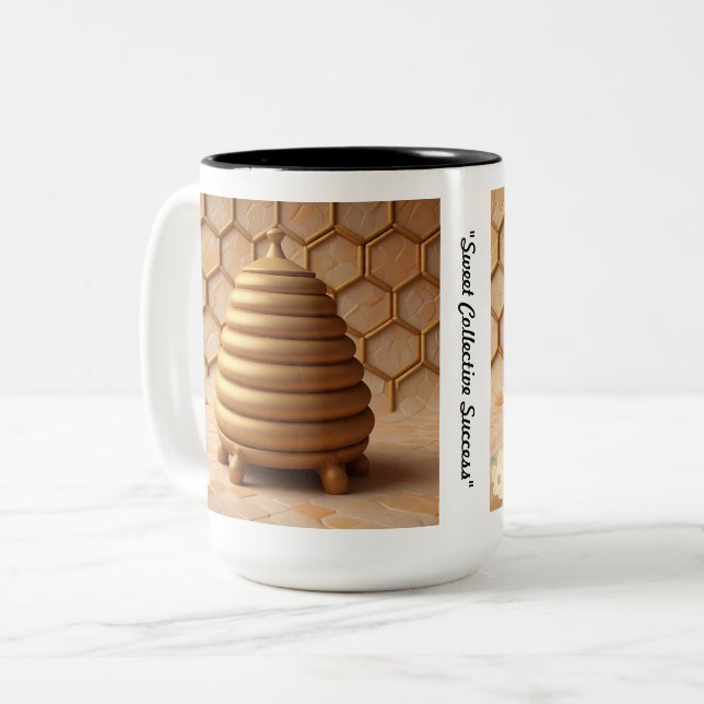 Tasse 2 Couleurs "L'industrie rencontre la nature" (Devant gauche)