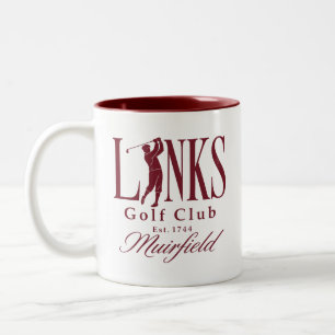 Tasse 2 Couleurs Links Golf Club Muirfield Établie en 1744