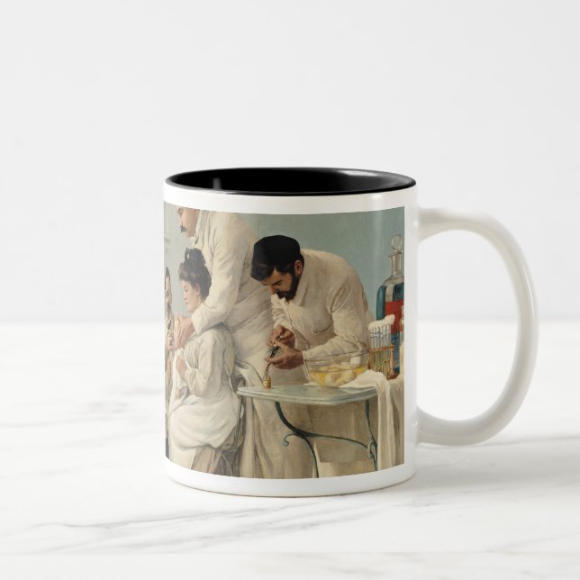 Tasse 2 Couleurs L'insertion d'un tube (Droit)