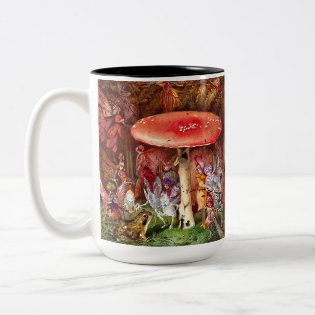 Tasse 2 Couleurs L'intrus John Anster Fitzgerald (Gauche)