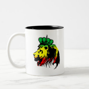 Tasse 2 Couleurs Lion De Juda Rasta