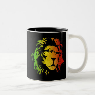 Tasse 2 Couleurs Lion de lion de reggae de Zion Judah