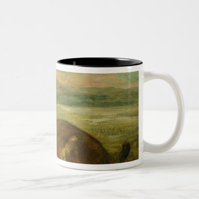 Tasse 2 Couleurs Lion et alligator, 1863 (Droit)