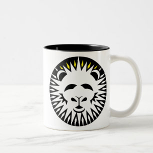 Tasse 2 Couleurs Lion Graphique Leo