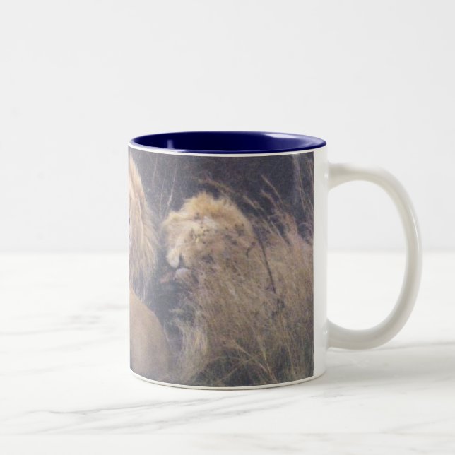 Tasse 2 Couleurs Lions de Kalahari (Droit)