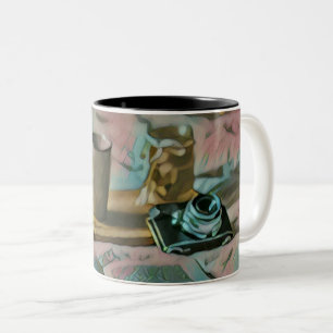 Tasse 2 Couleurs Lire Livres, Boire Café