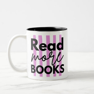 Tasse 2 Couleurs Lire plus de livres