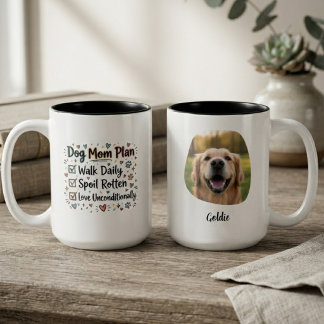 Tasse 2 Couleurs Liste de contrôle au charbon de bois sincère Plan
