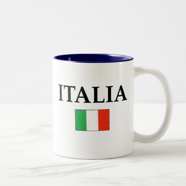 Tasse 2 Couleurs L'Italie (2) (Droit)