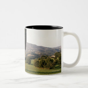 Tasse 2 Couleurs L'Italie, Toscane, d'Orcia de Val
