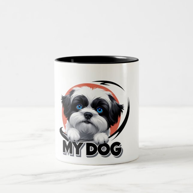 Tasse 2 Couleurs Little My Dog (Centre)