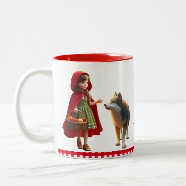 Tasse 2 Couleurs Little Red Riding Hood (Gauche)