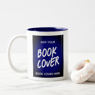 Tasse 2 Couleurs Livre Couverture Bleue Auteur Promotionnel Lanceme
