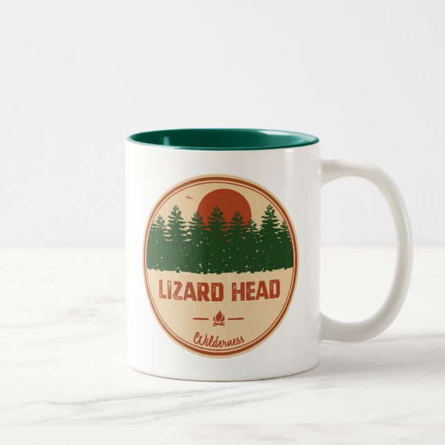Tasse 2 Couleurs Lizard Head Wilderness Colorado (Droit)