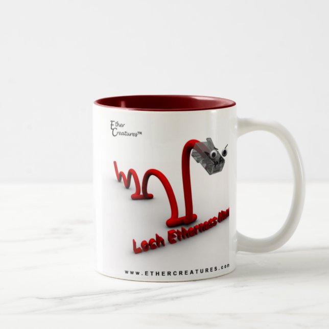 Tasse 2 Couleurs LochEthernessMonsterMug (Droit)