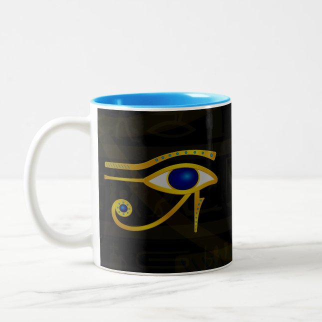 Tasse 2 Couleurs L'oeil du Horus (Gauche)