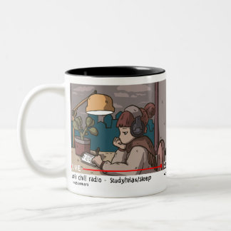 Tasse 2 Couleurs Lofi Hiphop Chill Radio