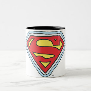 Tasse 2 Couleurs Logo de bande dessinée Supergirl