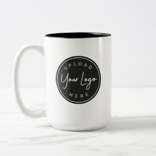 Tasse 2 Couleurs Logo de marque personnalisée Make It Yours (33-201