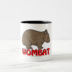 Tasse 2 Couleurs Logo de wombat