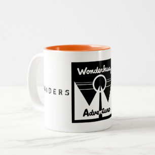 Tasse 2 Couleurs Logo de Wonderhussy Adventures