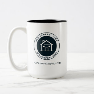 Tasse 2 Couleurs Logo d'entreprise et cadeau promotionnel
