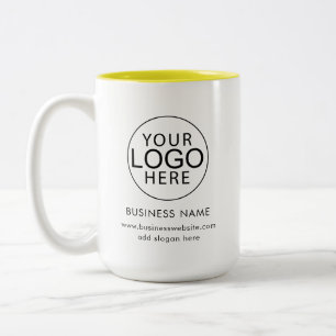 Tasse 2 Couleurs Logo d'entreprise Promotionnel Personnalisé