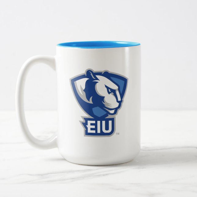 Tasse 2 Couleurs Logo Eastern Illinois University Panthers (Gauche)