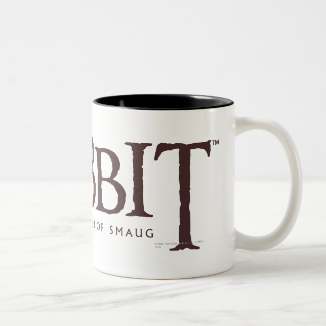 Tasse 2 Couleurs Logo Hobbit - Sombre (Droit)