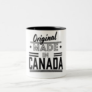 Tasse 2 Couleurs Logo Original Fabriqué au Canada