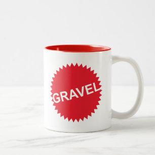 Tasse 2 Couleurs Logo rouge Gravel Cycling